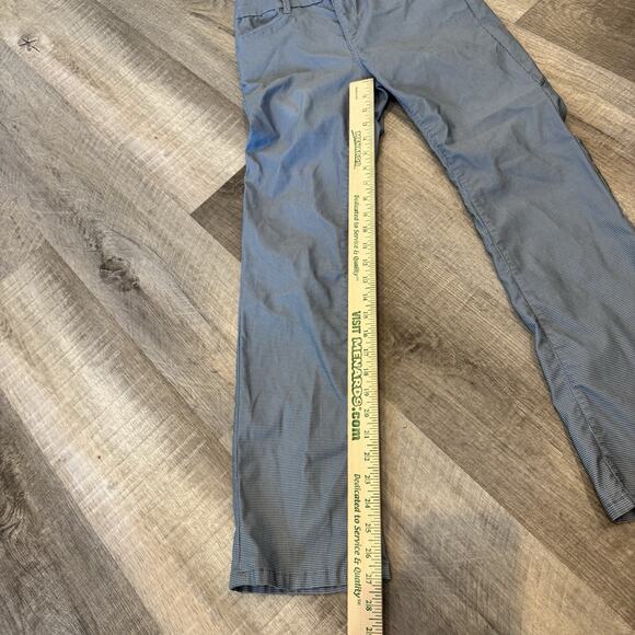 Bevy Flog Navel Platinum Blue Diamond Pants Womens 25 $220 Retail - Picture 5 of 8